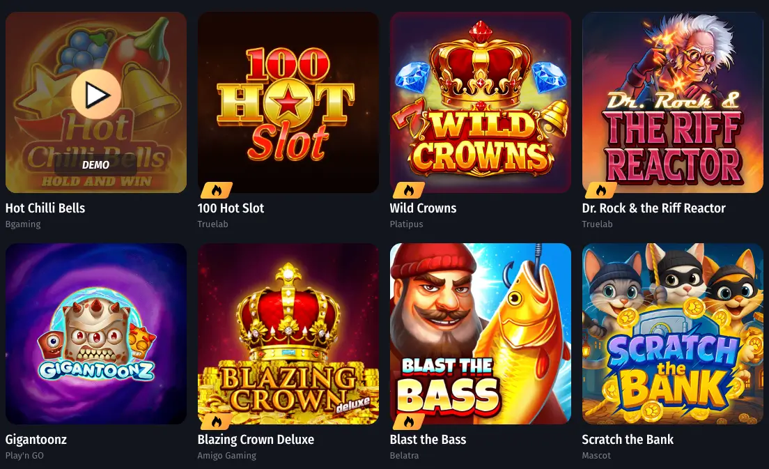 WinShark Casino Graj